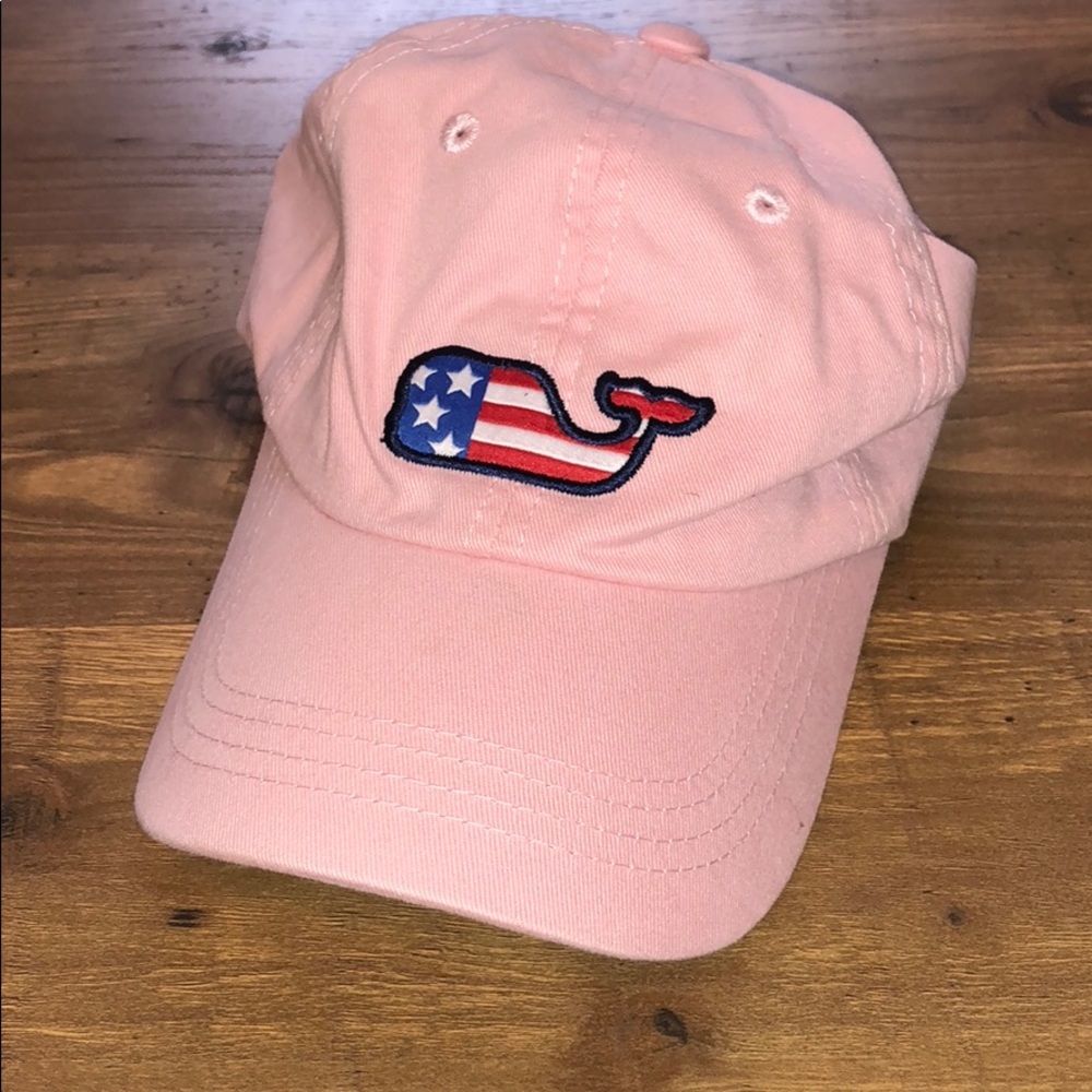 PRICA DROP Vineyard Vines Pink American Flag  Hat